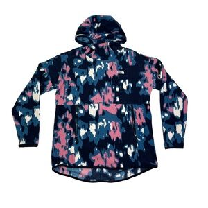 The North Face Hoodie Abstract Print Fleece Pullover
